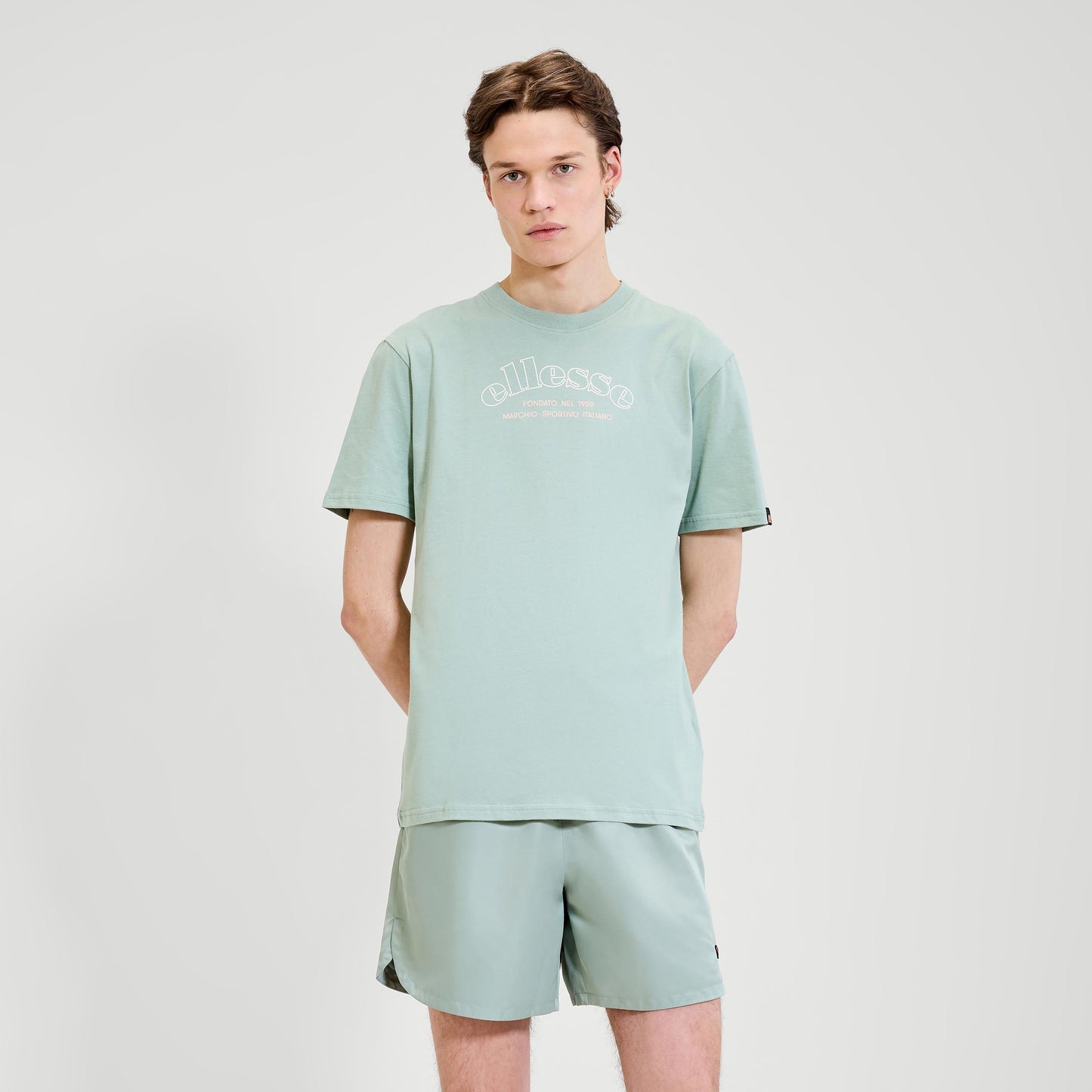 Ellesse Quesco T-Shirt Herren-Salbei Ellesse Quesco T-Shirt Herren-Salbei