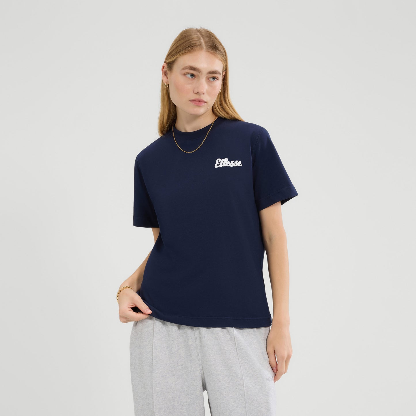 Ellesse Soffio T-Shirt Damen-Dunkelblau,Weiß Ellesse Soffio T-Shirt Damen-Dunkelblau,Weiß