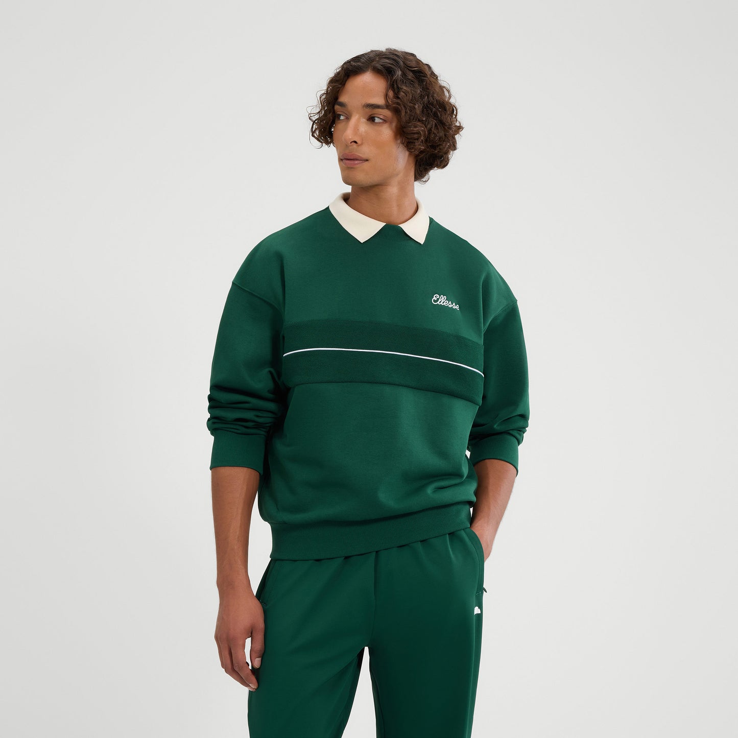 Ellesse Quento Sweatshirt Herren-Dunkelgrün Ellesse Quento Sweatshirt Herren-Dunkelgrün