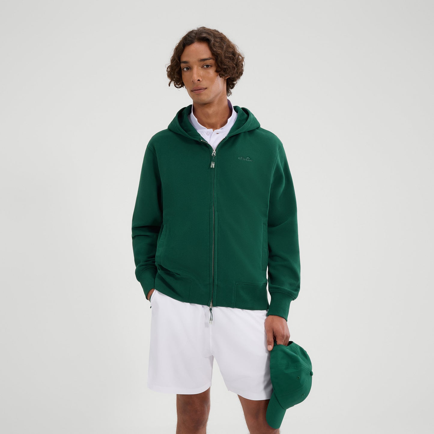 Ellesse Taurasi Sweatjacke Herren-dunkelgrün Ellesse Taurasi Sweatjacke Herren-dunkelgrün