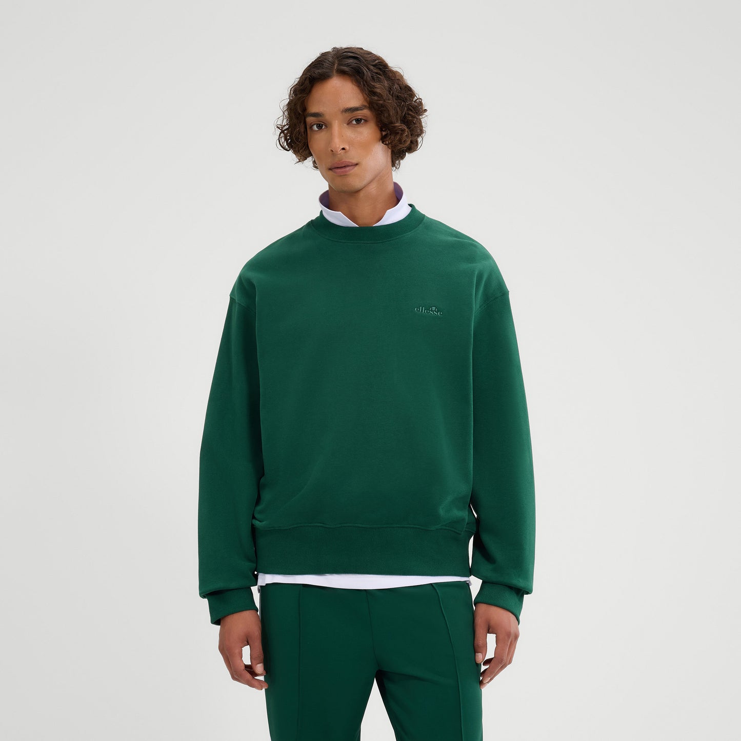 Ellesse Rafori Sweatshirt Herren-dunkelgrün Ellesse Rafori Sweatshirt Herren-dunkelgrün