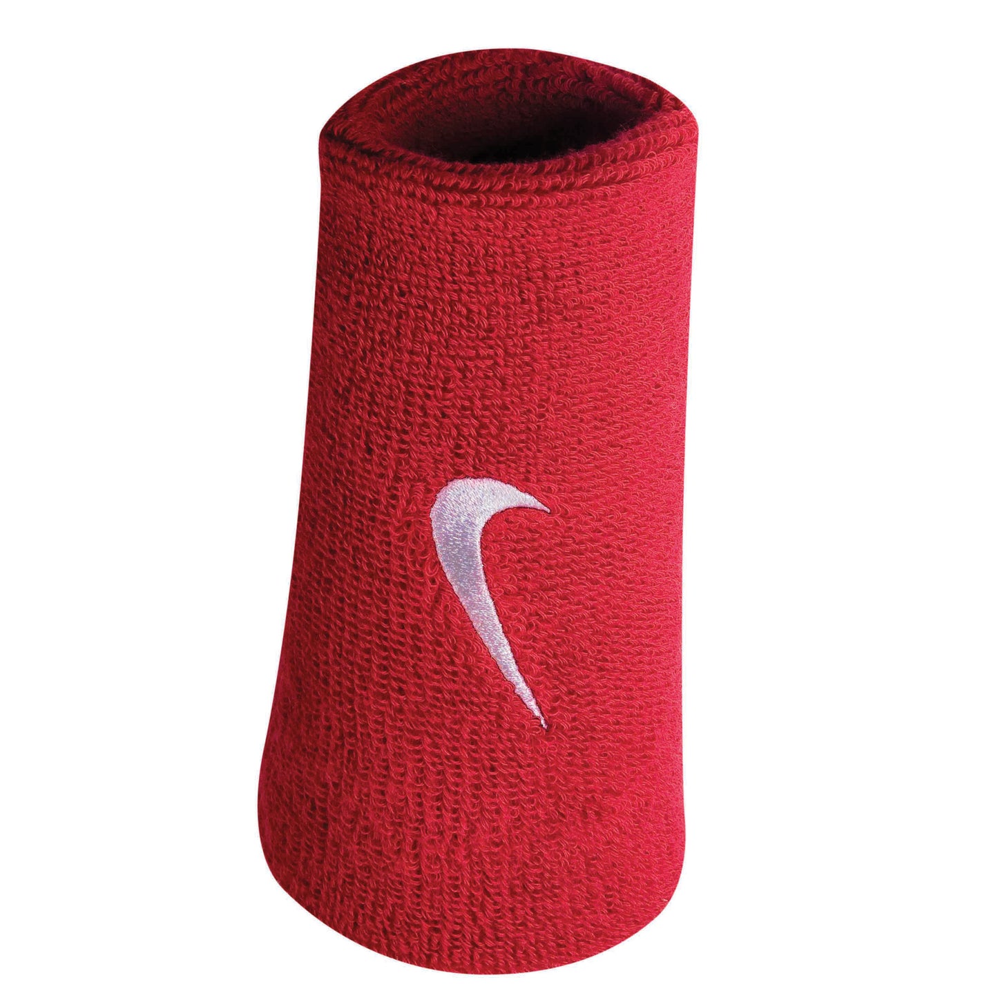 Nike Swoosh Doublewide Schweißband 2er Pack Unisex - rot, weiß Nike Swoosh Doublewide Schweißband 2er Pack Unisex - rot, weiß