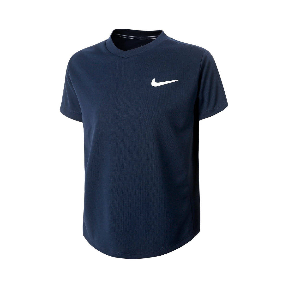 Nike Court Dri-Fit T-Shirt Jungen - dunkelblau, weiß Nike Court Dri-Fit T-Shirt Jungen - dunkelblau, weiß