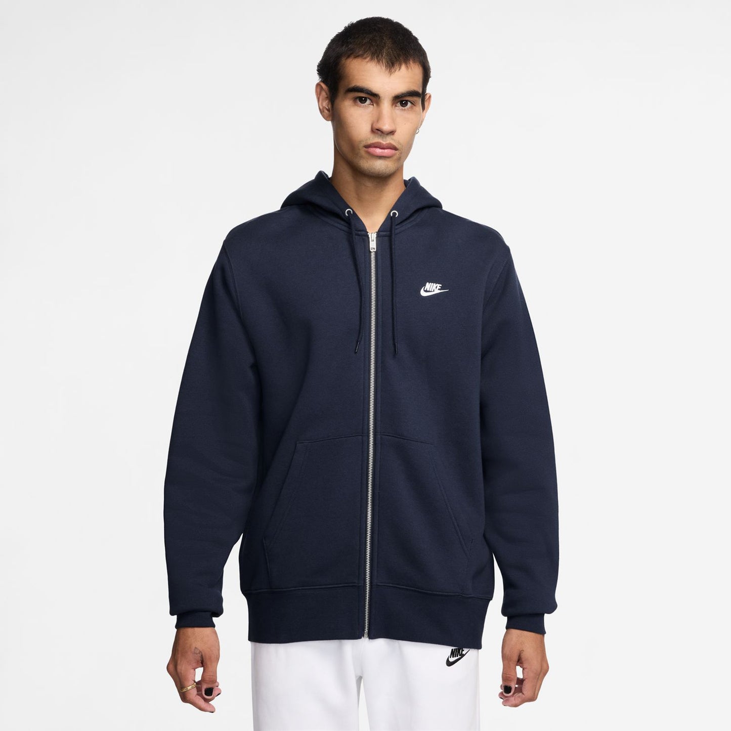 Nike Club Bb Full-Zip Sweatjacke Herren - dunkelblau Nike Club Bb Full-Zip Sweatjacke Herren - dunkelblau
