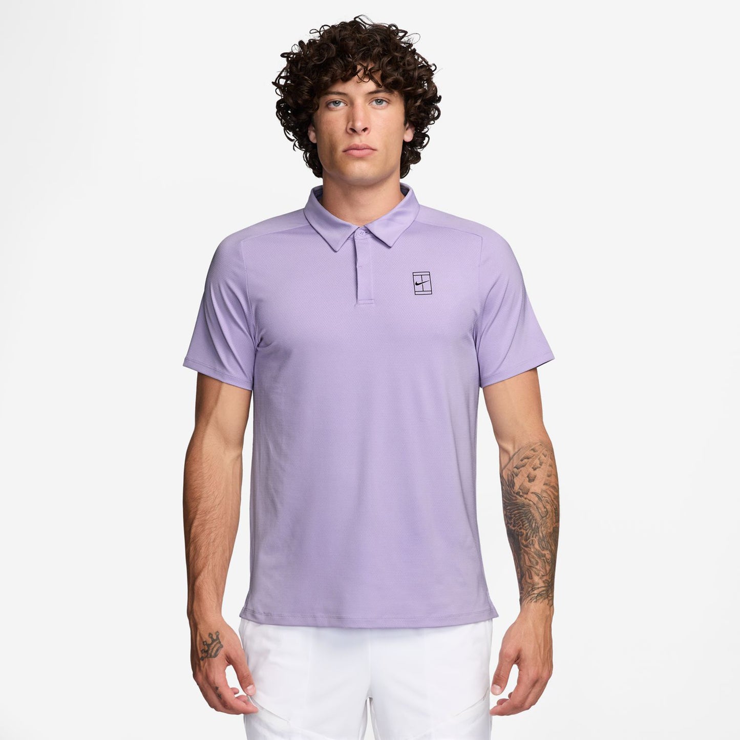 Nike Court Dri-FIT Advantage Polo Herren-Flieder,Schwarz Nike Court Dri-FIT Advantage Polo Herren-Flieder,Schwarz