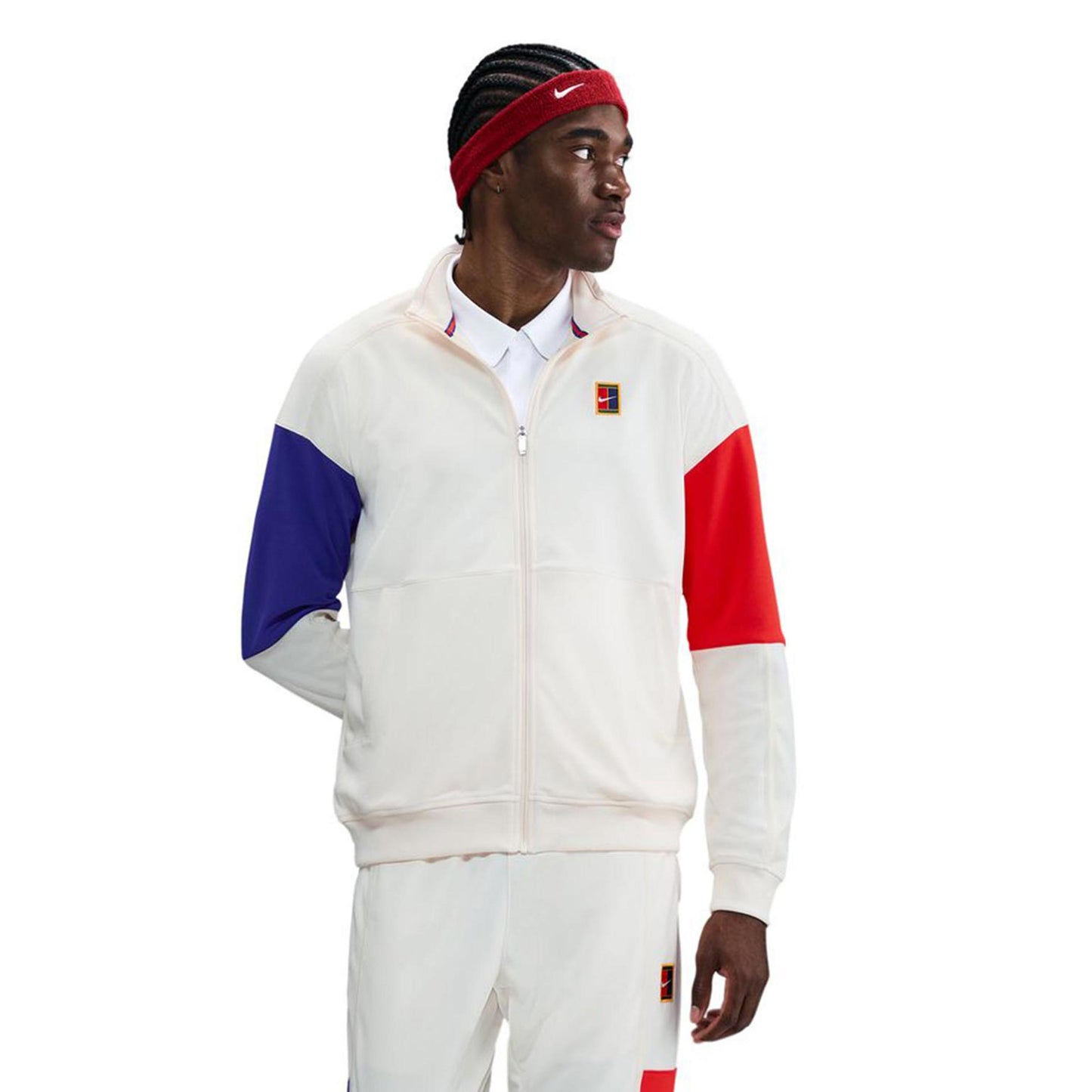 Nike Court Heritage Trainingsjacke Herren - creme, mehrfarbig Nike Court Heritage Trainingsjacke Herren - creme, mehrfarbig