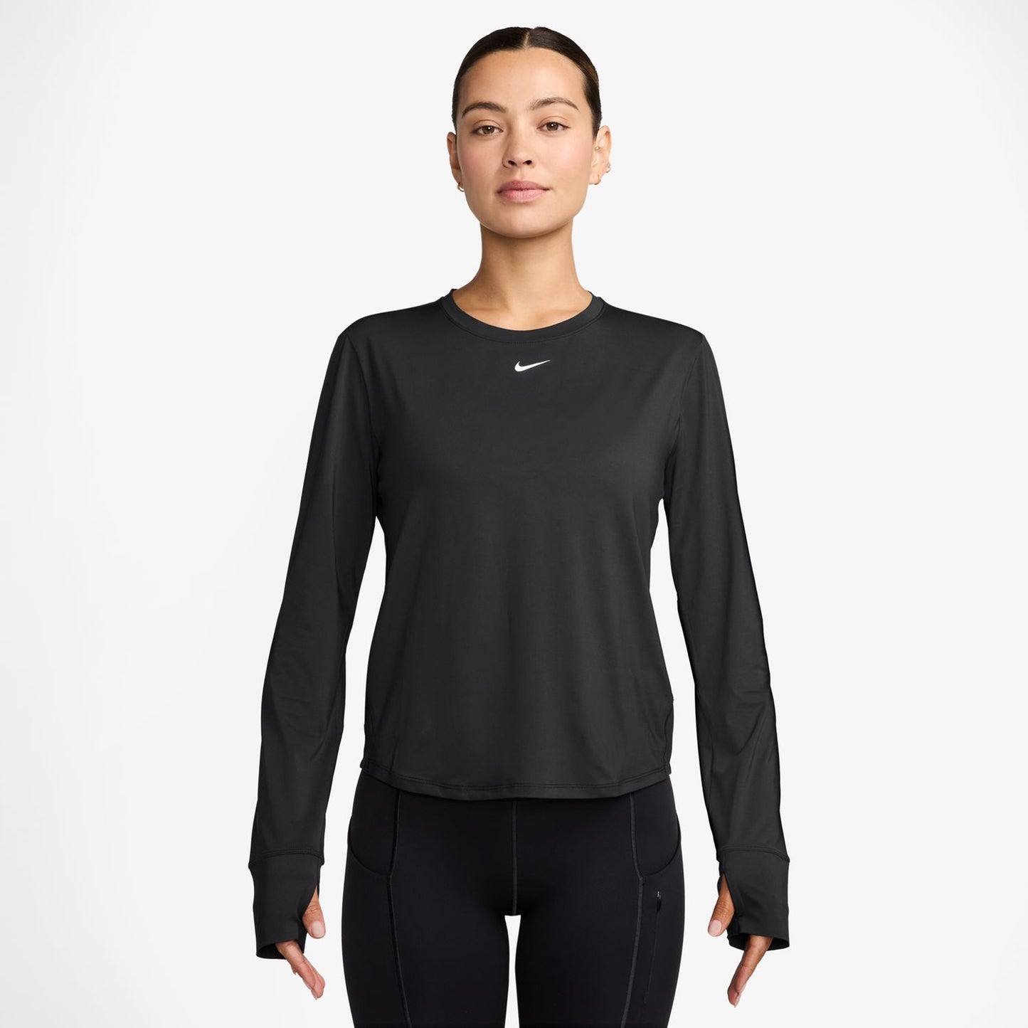 Nike One Classic Dri-FIT Longsleeve Damen-Schwarz Nike One Classic Dri-FIT Longsleeve Damen-Schwarz