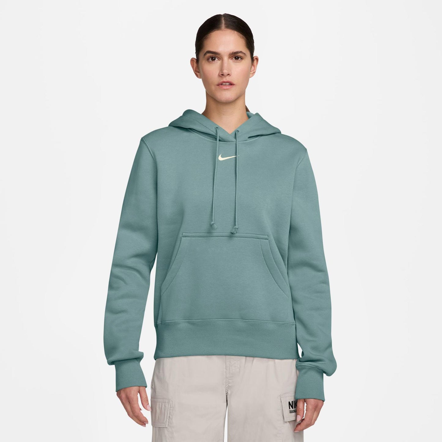 Nike Phoenix Fleece Hoody Damen-Salbei Nike Phoenix Fleece Hoody Damen-Salbei