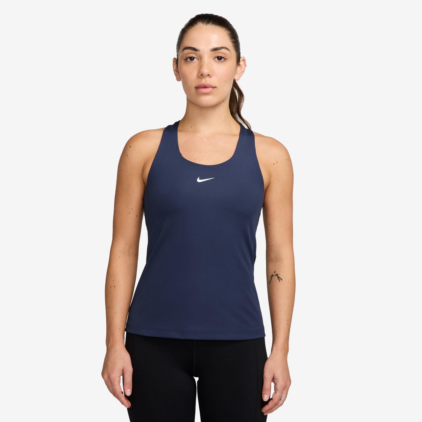 Nike Dri-Fit Swoosh Tank-Top Damen-Dunkelblau Nike Dri-Fit Swoosh Tank-Top Damen-Dunkelblau