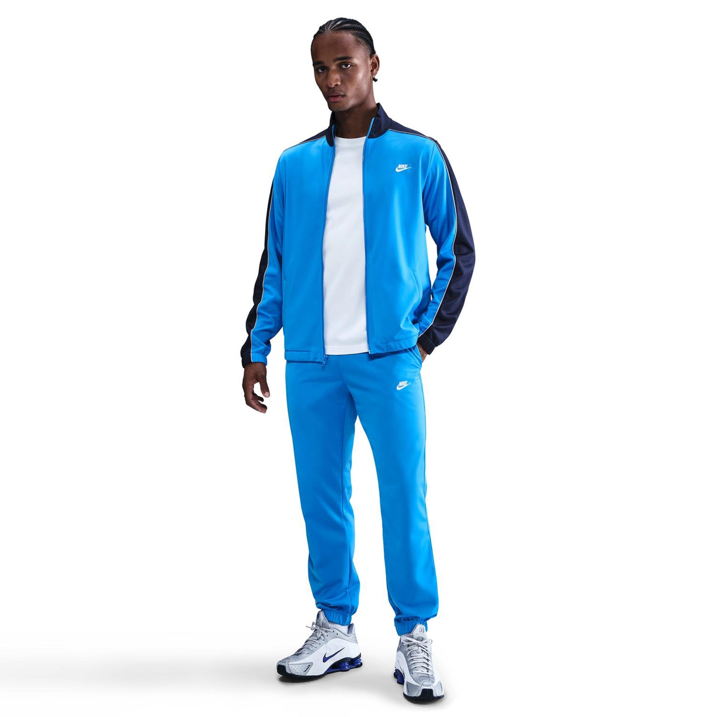 Nike Club Trainingsanzug Herren-Blau Nike Club Trainingsanzug Herren-Blau