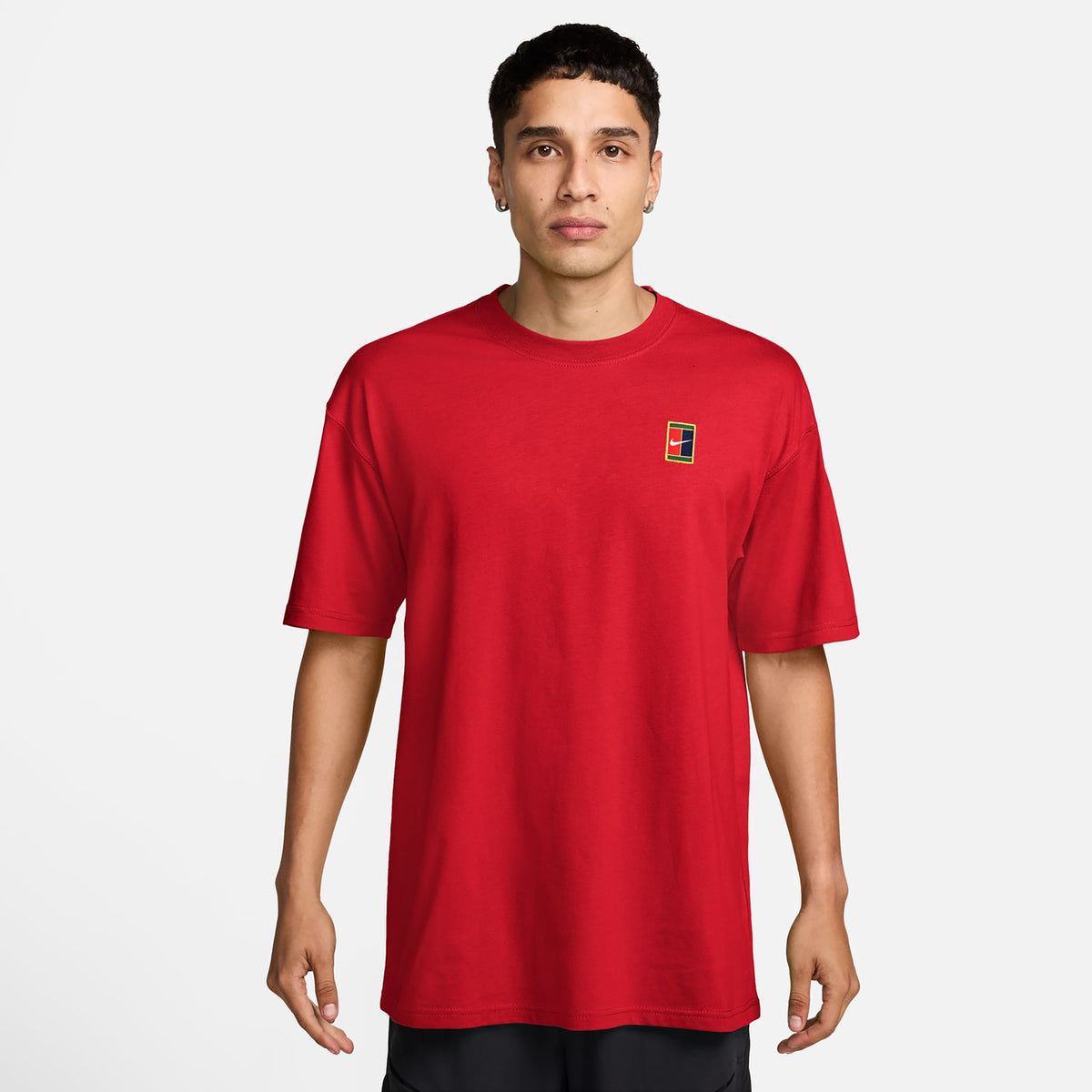 Nike Court M90 Oc T-Shirt Herren-Rot Nike Court M90 Oc T-Shirt Herren-Rot