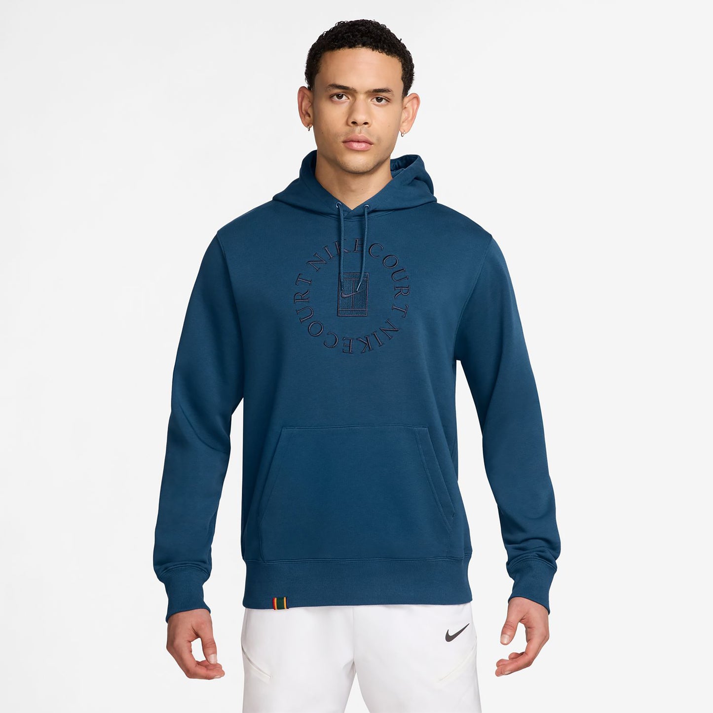 Nike Court Dri-Fit Heritage Hoody Herren-Blaugrau Nike Court Dri-Fit Heritage Hoody Herren-Blaugrau