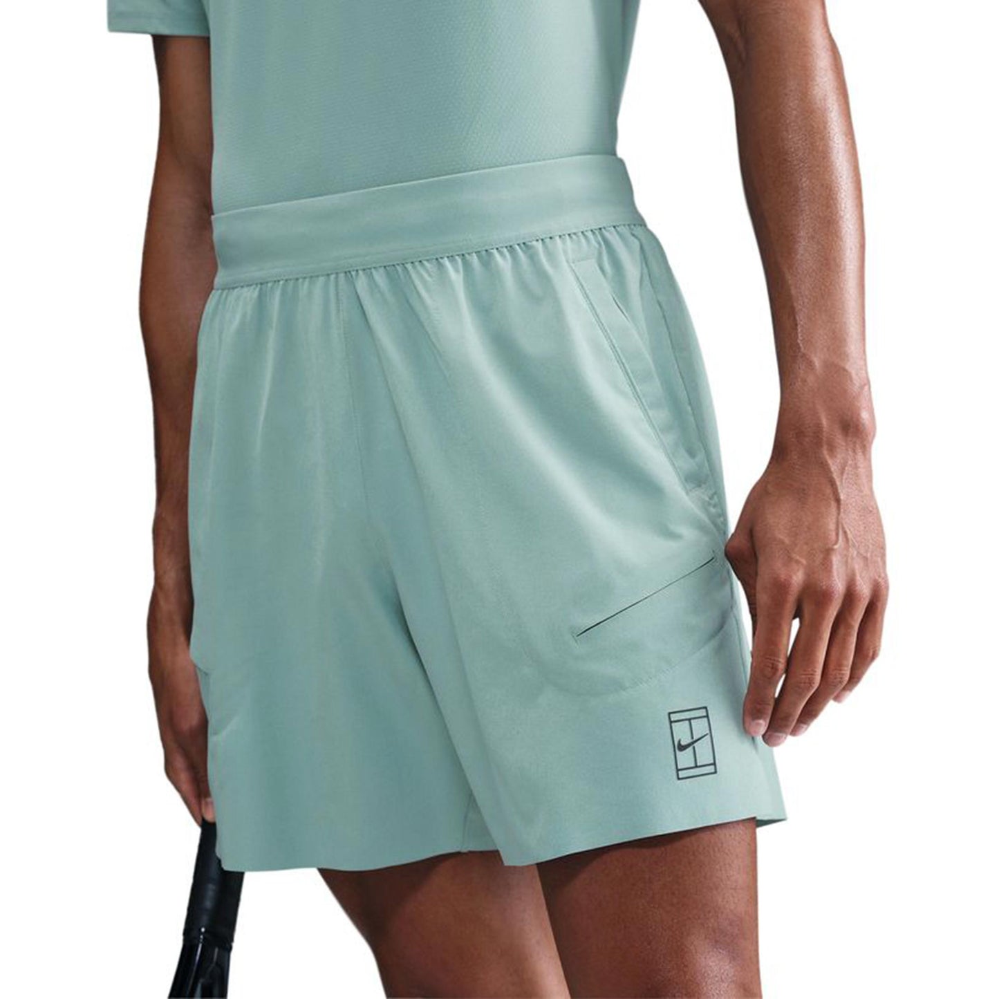 Nike Court Dri-Fit Advantage 6in Shorts Herren-Blaugrau Nike Court Dri-Fit Advantage 6in Shorts Herren-Blaugrau