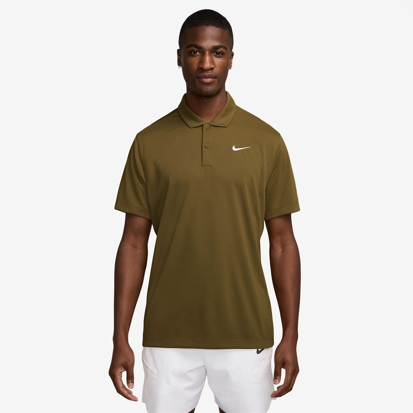Nike Dri-Fit Victory Court Solid Polo Herren - oliv Nike Dri-Fit Victory Court Solid Polo Herren - oliv