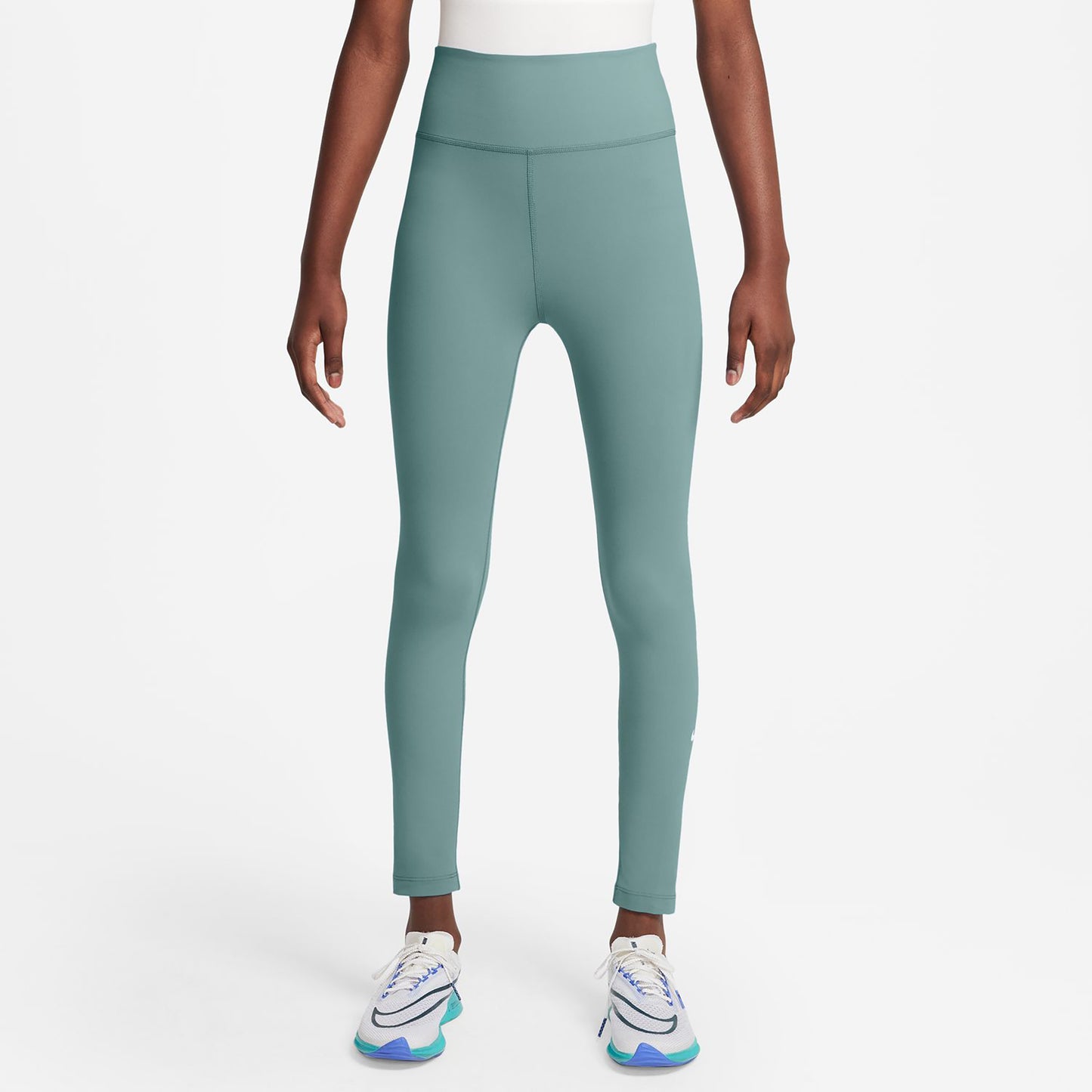 Nike Dri-Fit One Tight Mädchen-Salbei Nike Dri-Fit One Tight Mädchen-Salbei