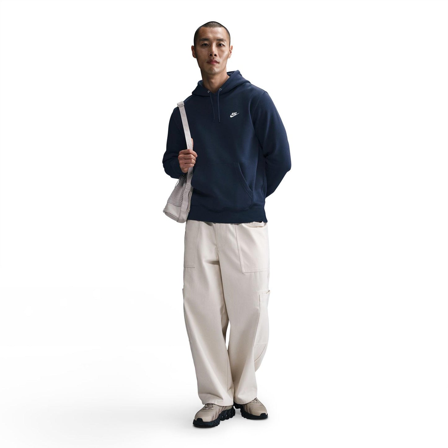 Nike Club Hoody Herren-Dunkelblau Nike Club Hoody Herren-Dunkelblau