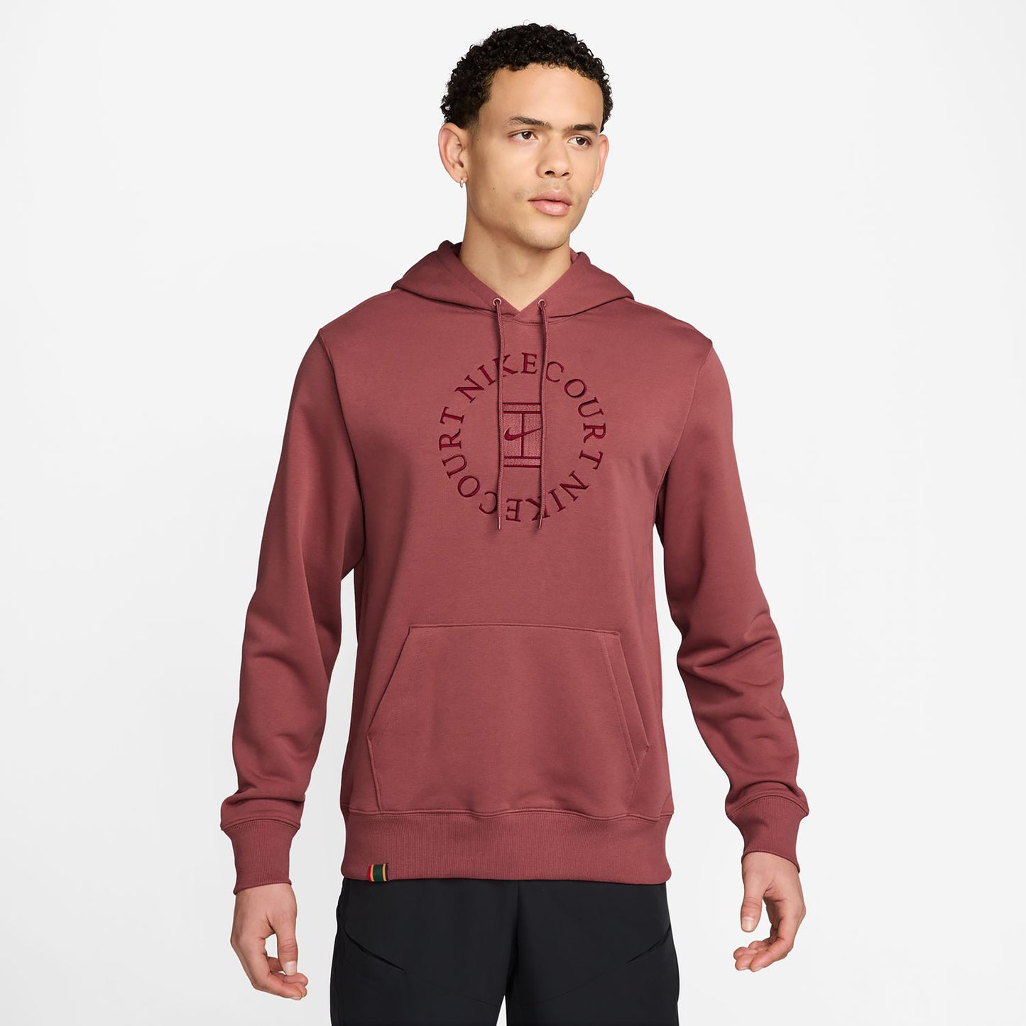 Nike Court Dri-Fit Heritage Hoody Herren-weinrot Nike Court Dri-Fit Heritage Hoody Herren-weinrot