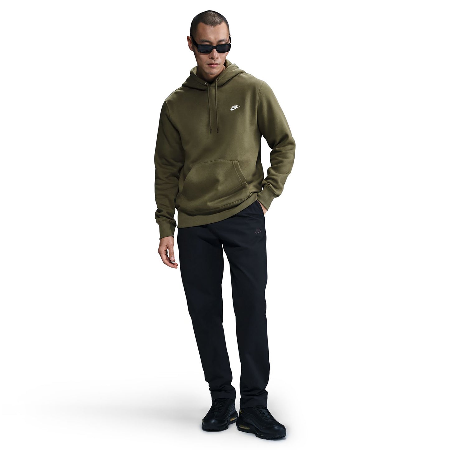 Nike Club Hoody Herren - oliv, oliv Nike Club Hoody Herren - oliv, oliv