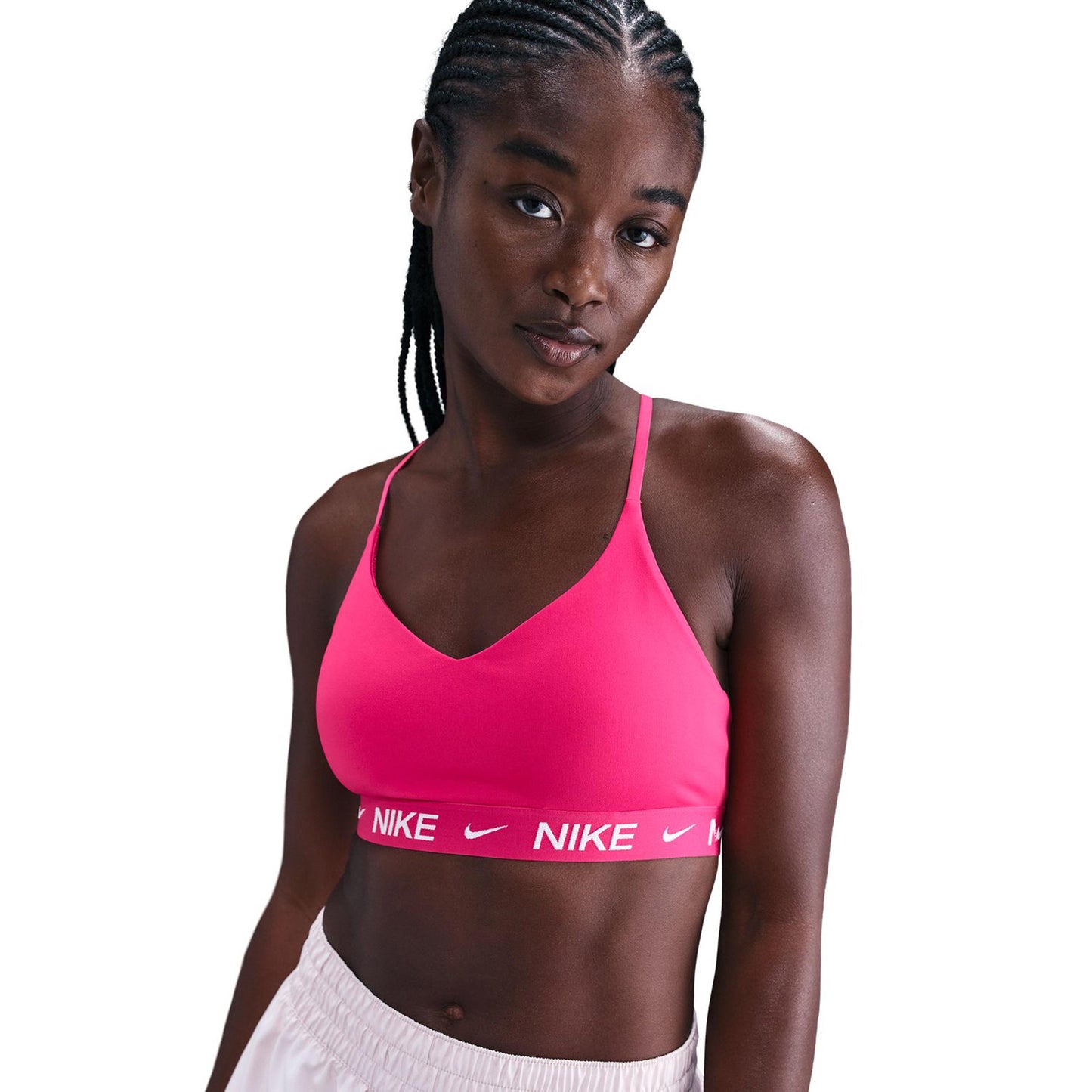 Nike Dri-Fit INDY LGT Support Sport-BH Damen-berry Nike Dri-Fit INDY LGT Support Sport-BH Damen-berry