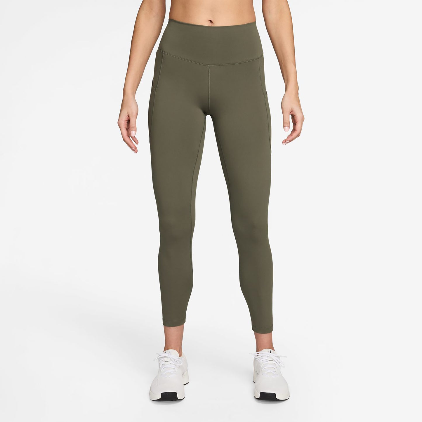 Nike Dri-FIT One High Rise 7/8 Tight Damen-oliv Nike Dri-FIT One High Rise 7/8 Tight Damen-oliv