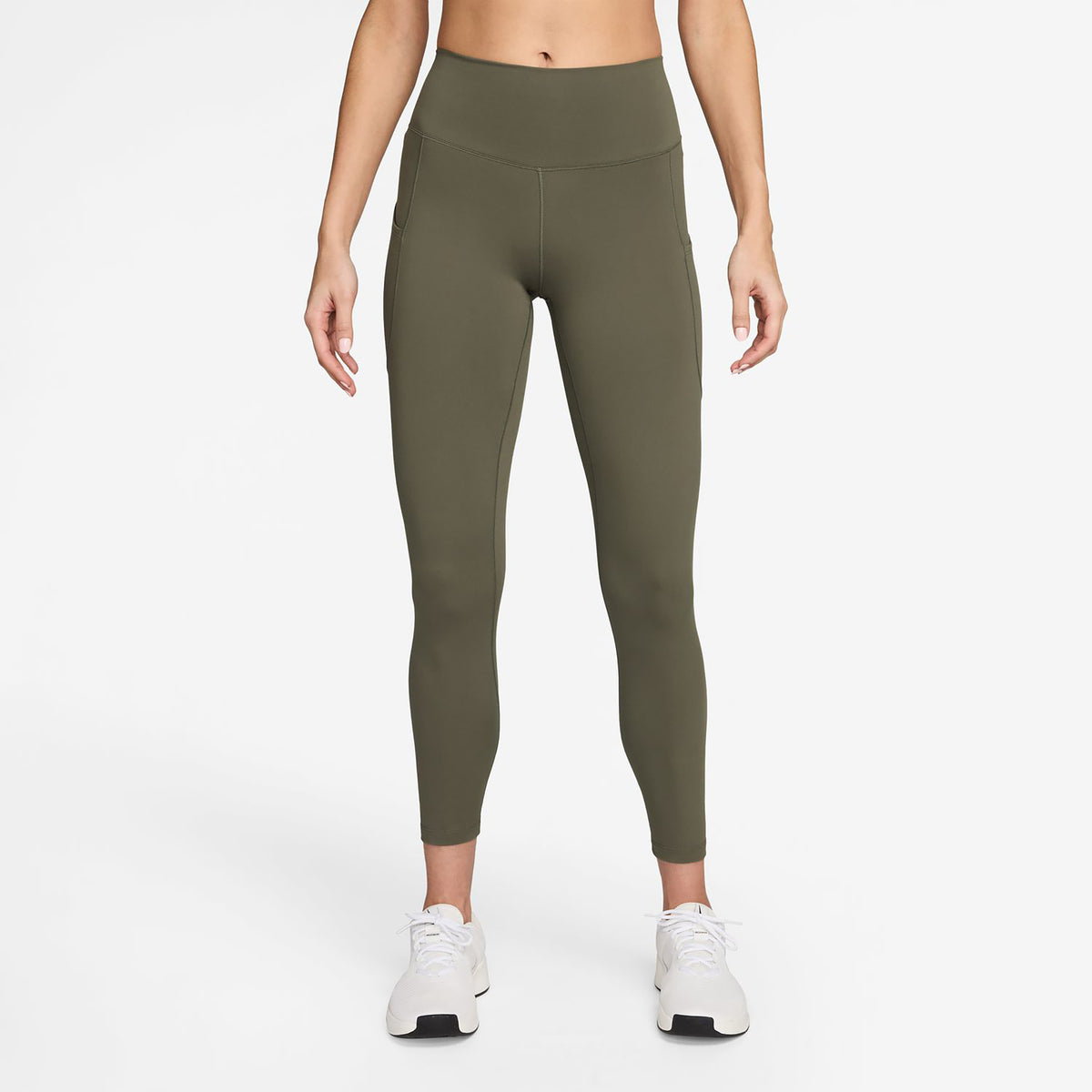Nike Dri-FIT One High Rise 7/8 Tight Damen-oliv Nike Dri-FIT One High Rise 7/8 Tight Damen-oliv