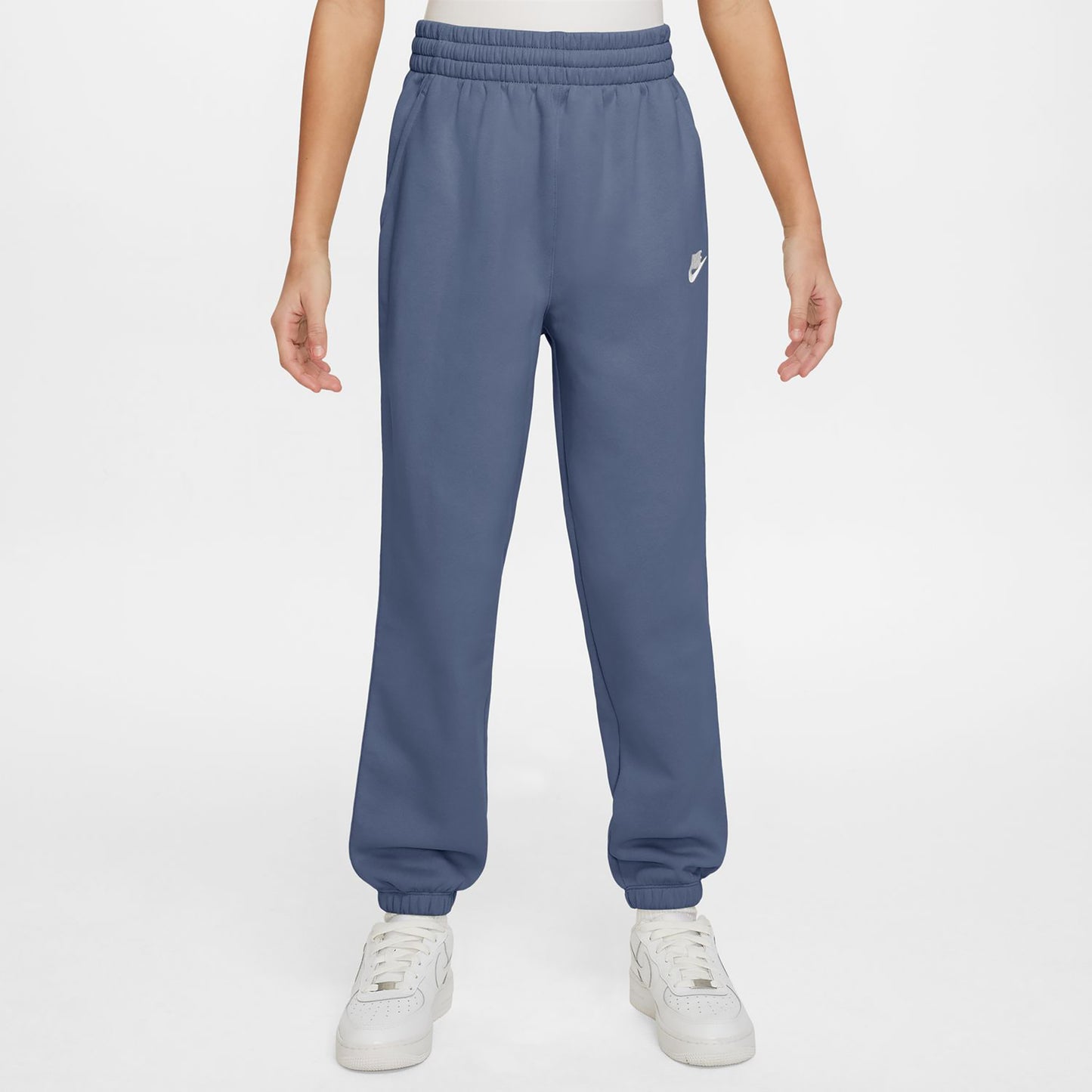 Nike Club Fleece Loose Trainingshose Mädchen - blaugrau, blaugrau Nike Club Fleece Loose Trainingshose Mädchen - blaugrau, blaugrau