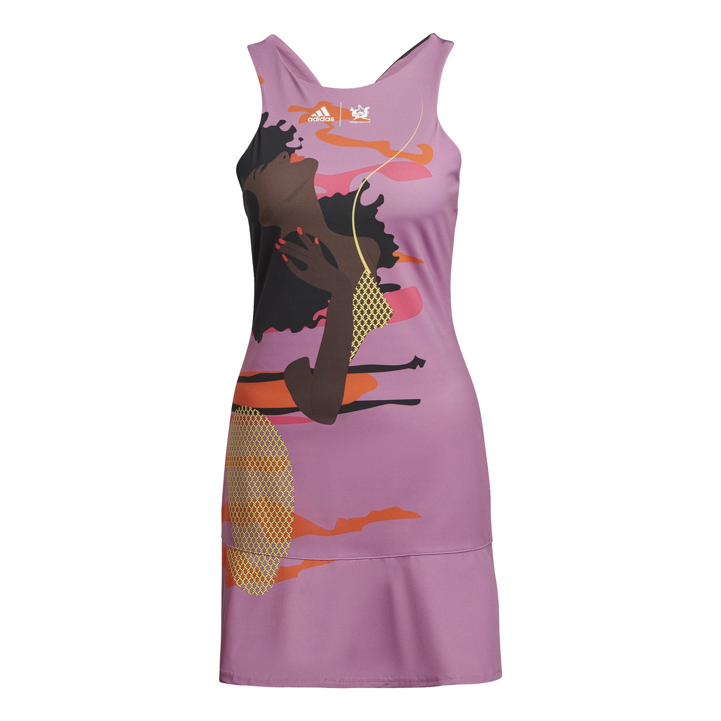 adidas New York Y Kleid Damen-Flieder,Mehrfarbig adidas New York Y Kleid Damen-Flieder,Mehrfarbig