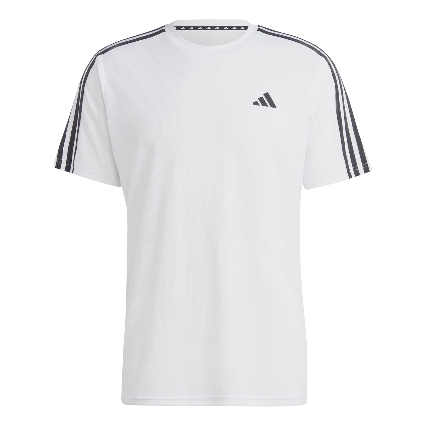 adidas Essentials Train 3-Stripes Training T-Shirt Herren-Weiß,Schwarz adidas Essentials Train 3-Stripes Training T-Shirt Herren-Weiß,Schwarz