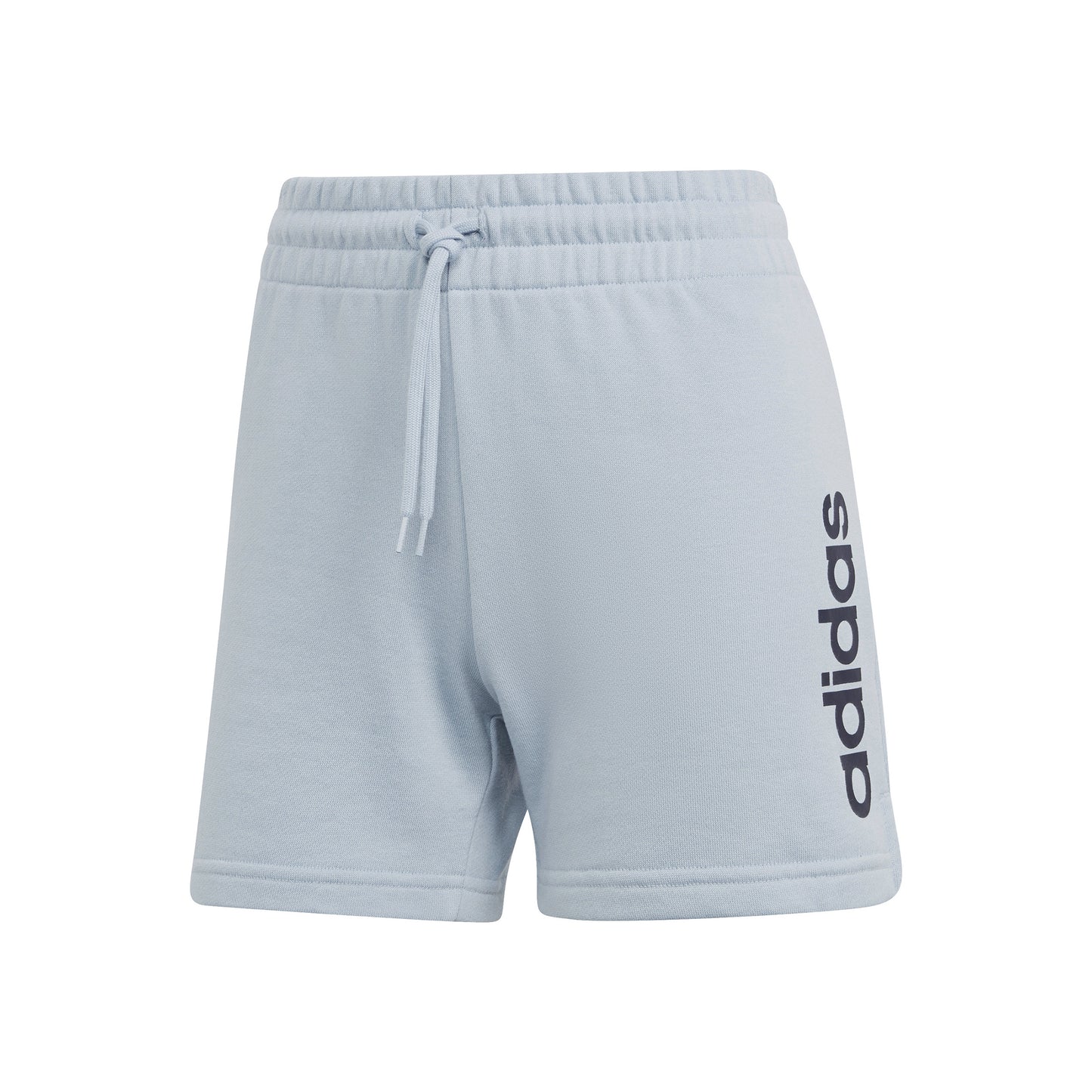 adidas Linear French terry Shorts Damen - blaugrau, dunkelblau adidas Linear French terry Shorts Damen - blaugrau, dunkelblau