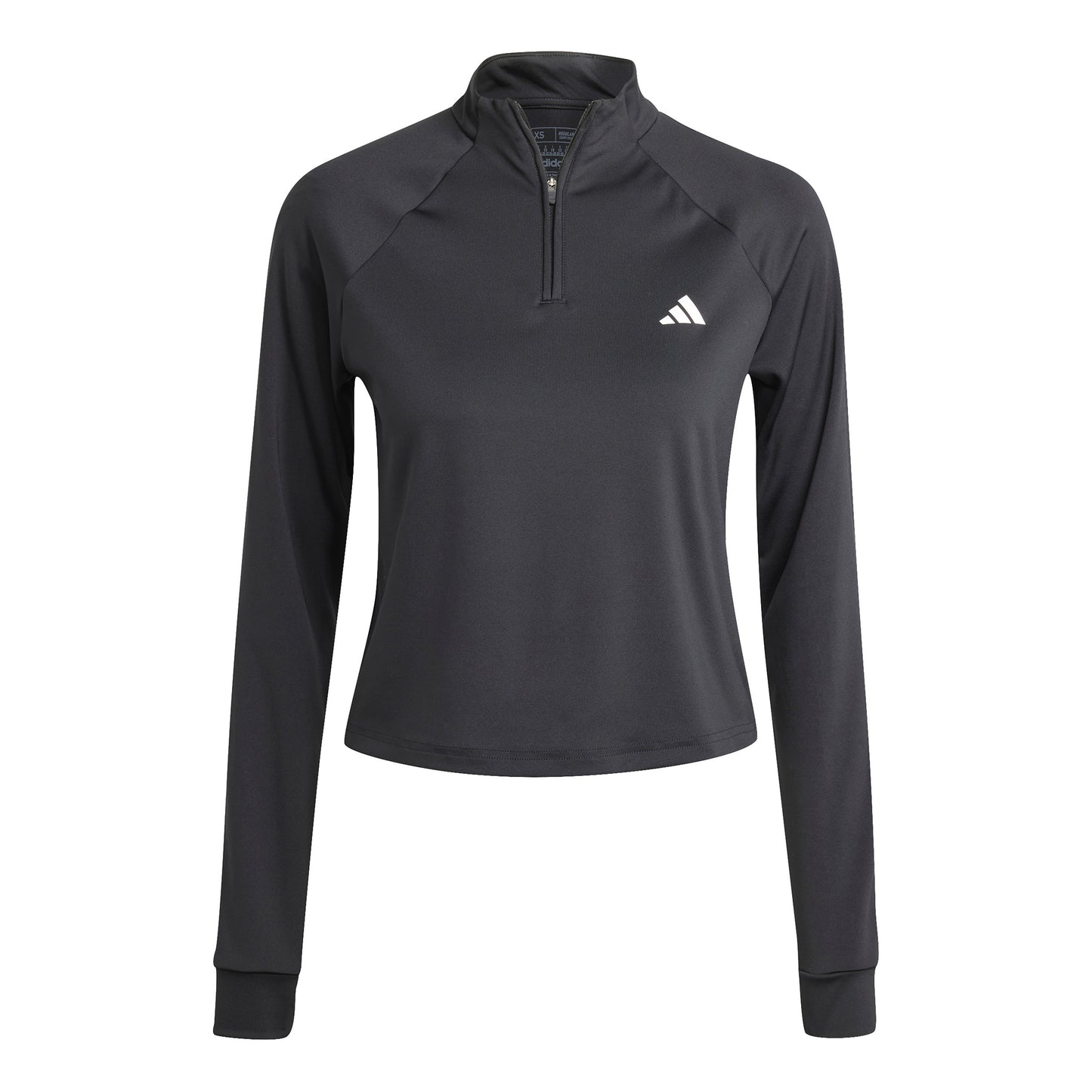 adidas Essentials 1/4 Zip Longsleeve Damen-Schwarz adidas Essentials 1/4 Zip Longsleeve Damen-Schwarz