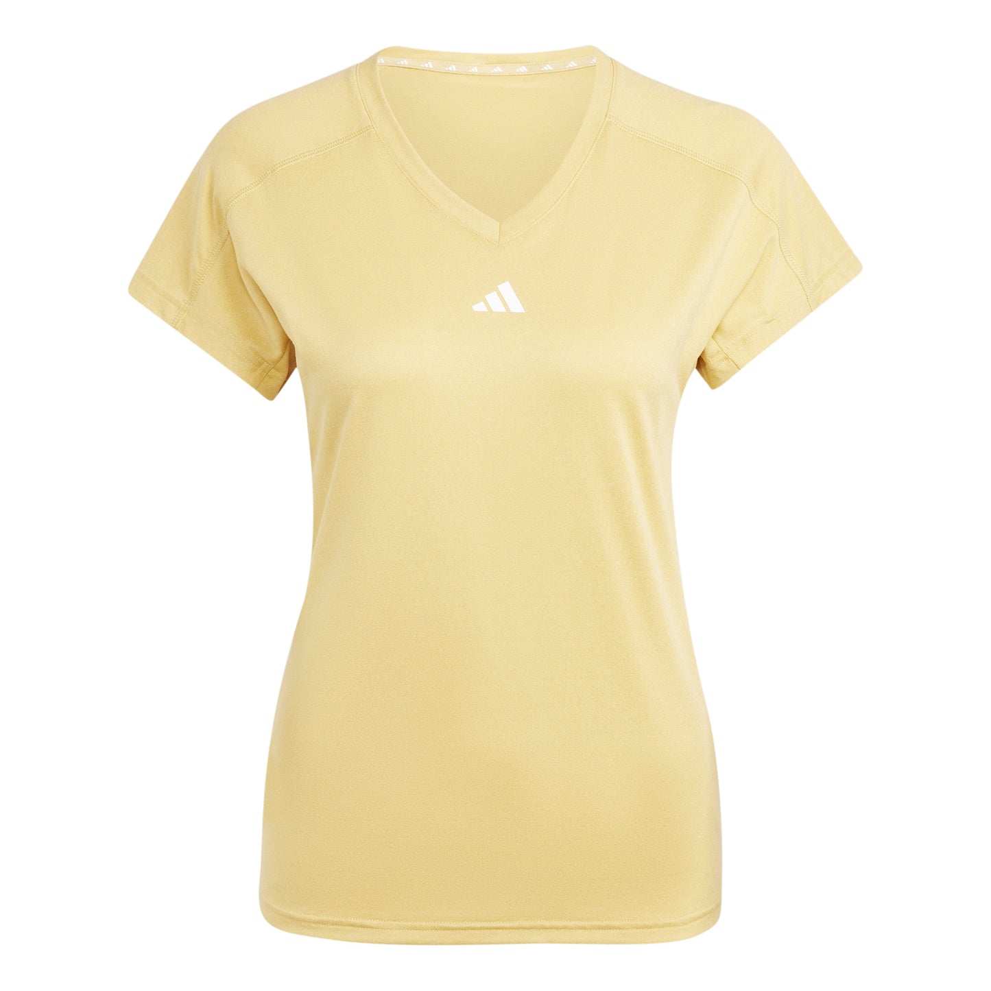 adidas Training Essentials T-Shirt Damen - gelb, adidas Training Essentials T-Shirt Damen - gelb,