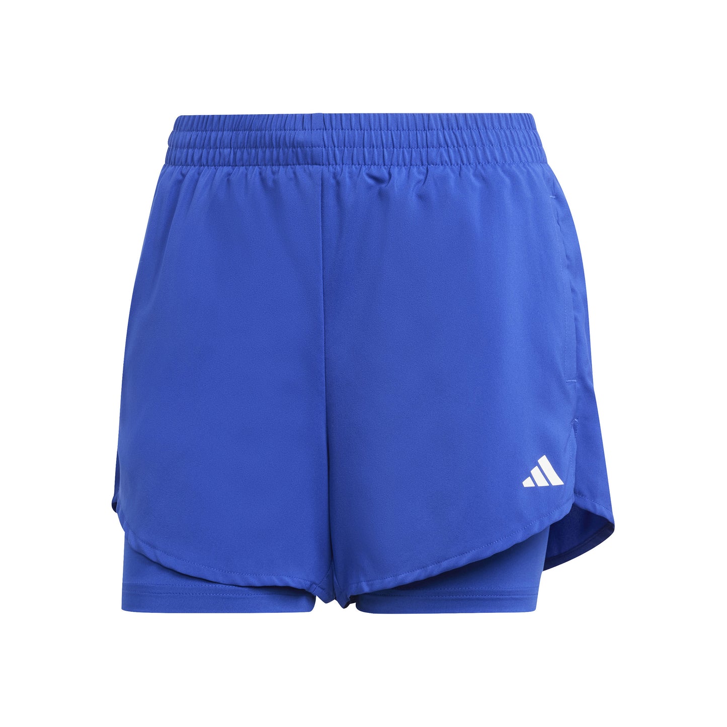 adidas MIN 2in1 Shorts Damen - blau, weiß adidas MIN 2in1 Shorts Damen - blau, weiß