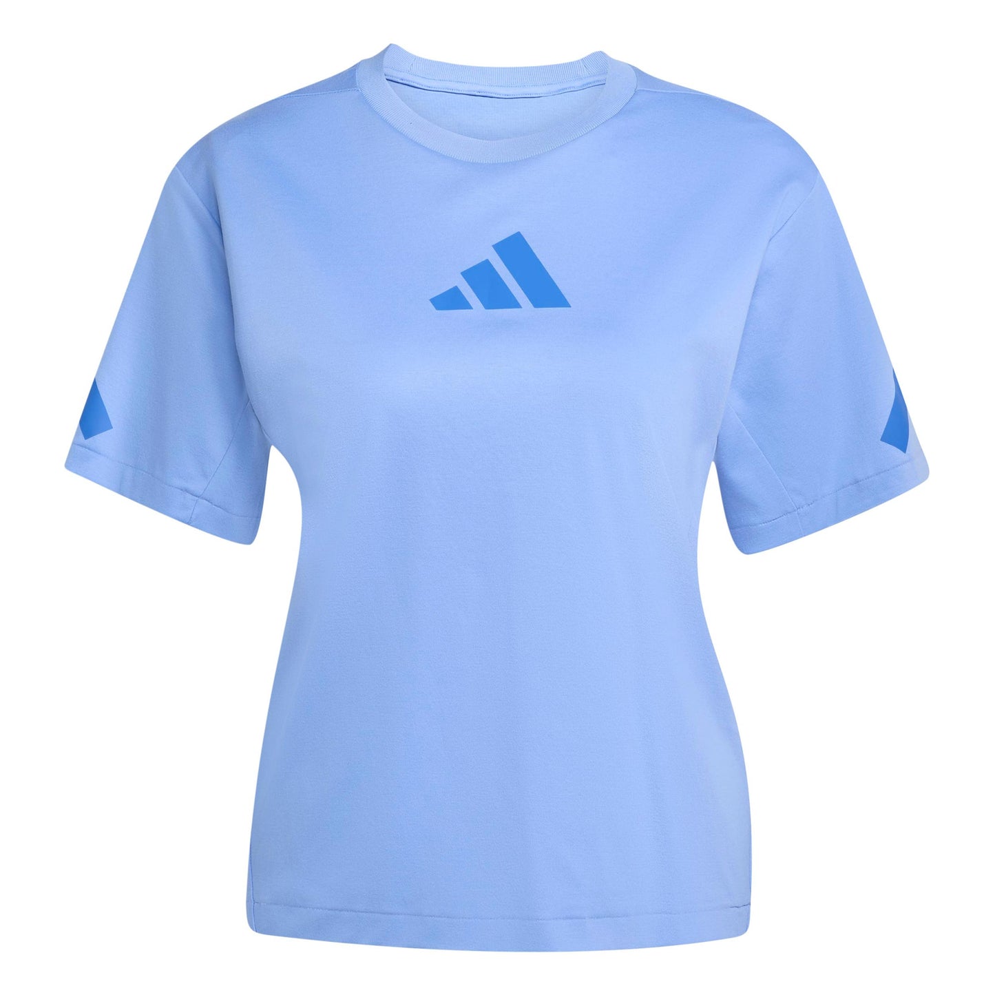 adidas Z.N.E. T-Shirt Damen-blau adidas Z.N.E. T-Shirt Damen-blau