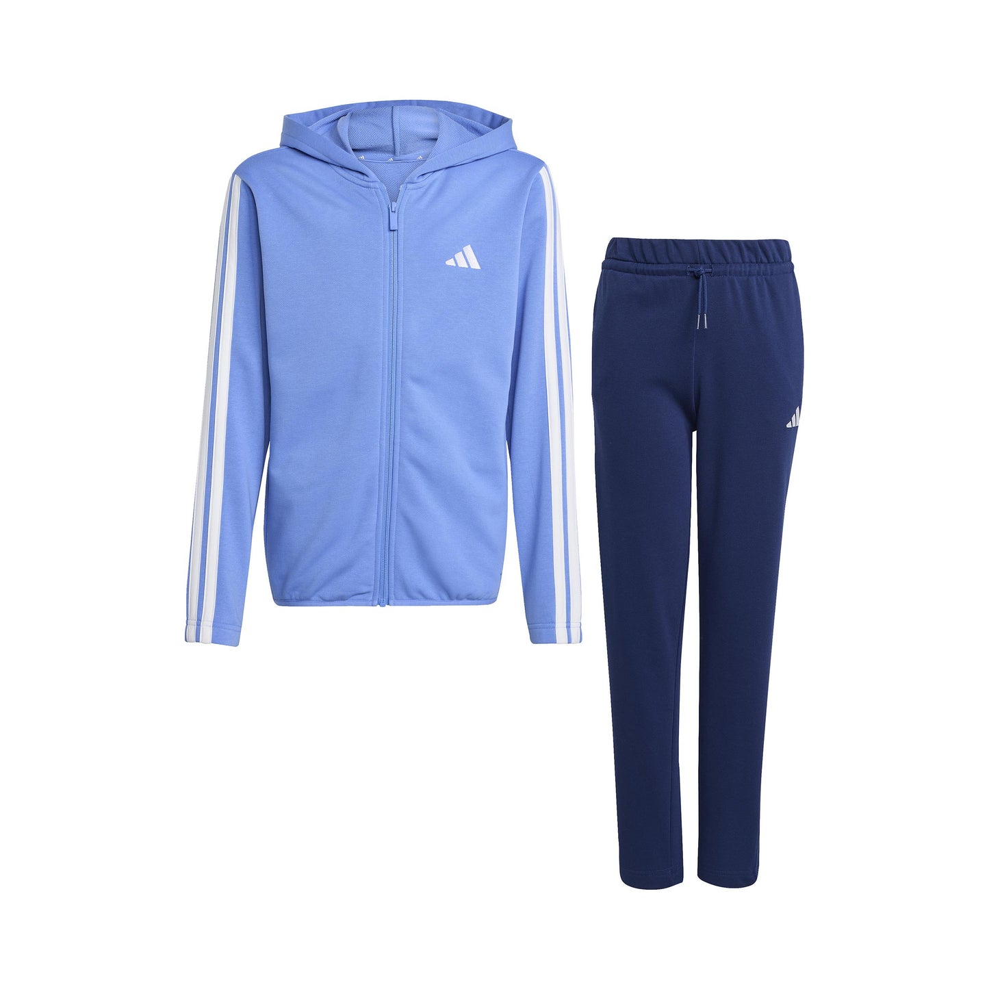 adidas Essentials Trainingsanzug Kinder-hellblau, dunkelblau adidas Essentials Trainingsanzug Kinder-hellblau, dunkelblau