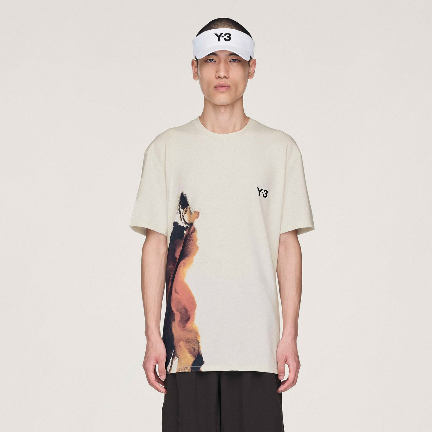 adidas Y-3 T-Shirt Herren-Creme,Mehrfarbig adidas Y-3 T-Shirt Herren-Creme,Mehrfarbig