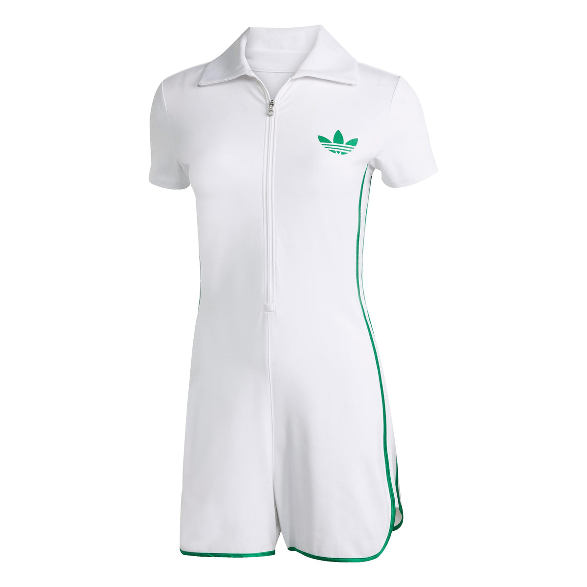 adidas Pro Jumpsuit Damen-Weiß,Grün adidas Pro Jumpsuit Damen-Weiß,Grün