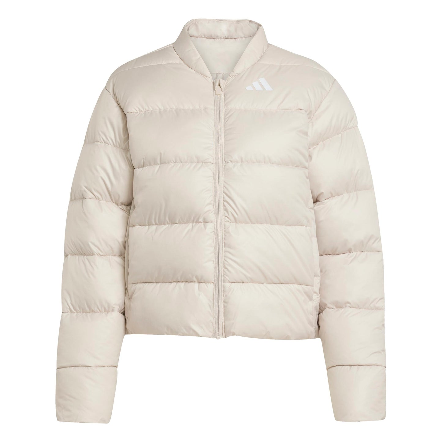 adidas Essential Daunenjacke Damen-beige adidas Essential Daunenjacke Damen-beige