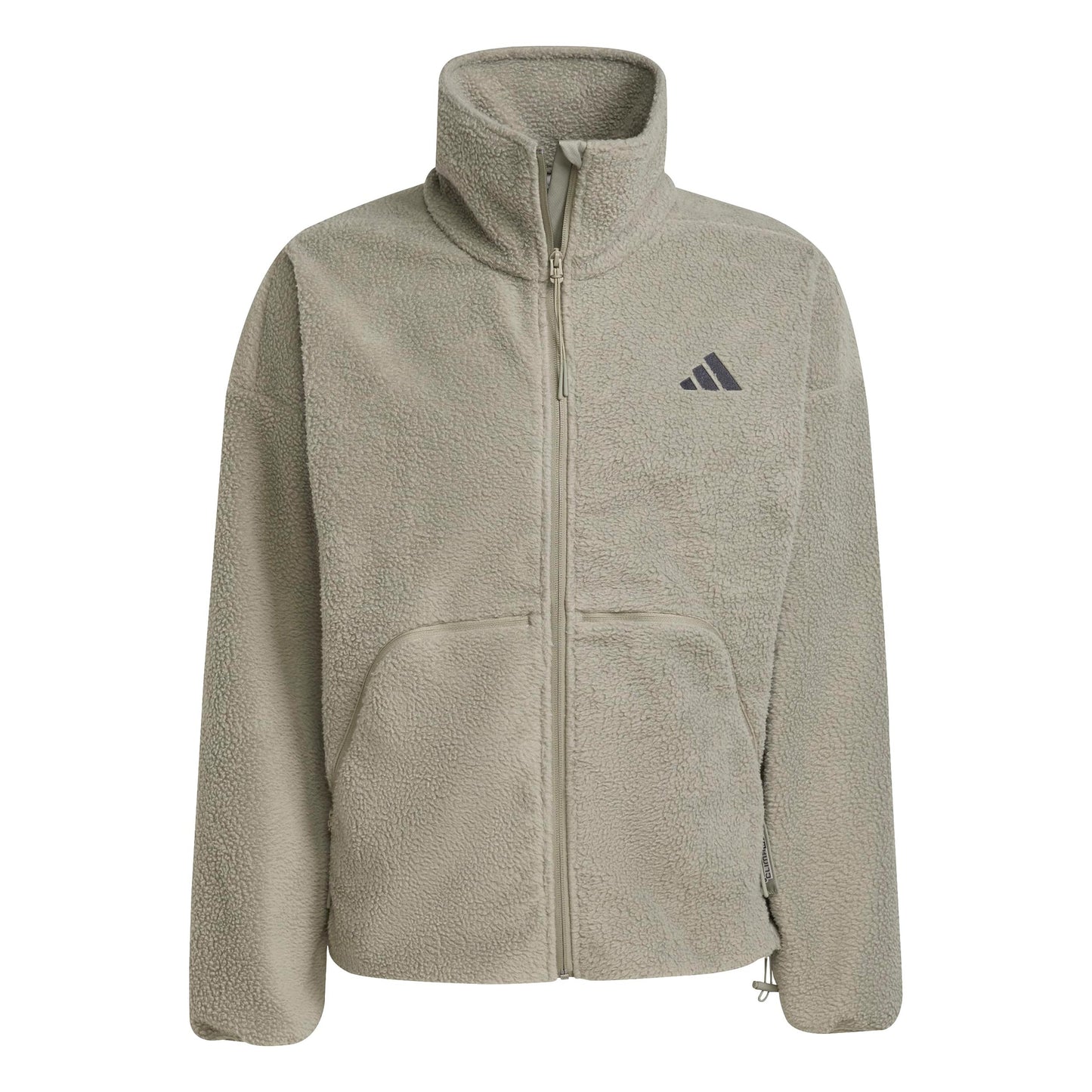adidas Fleece Full-Zip Trainingsjacke Herren-beige adidas Fleece Full-Zip Trainingsjacke Herren-beige