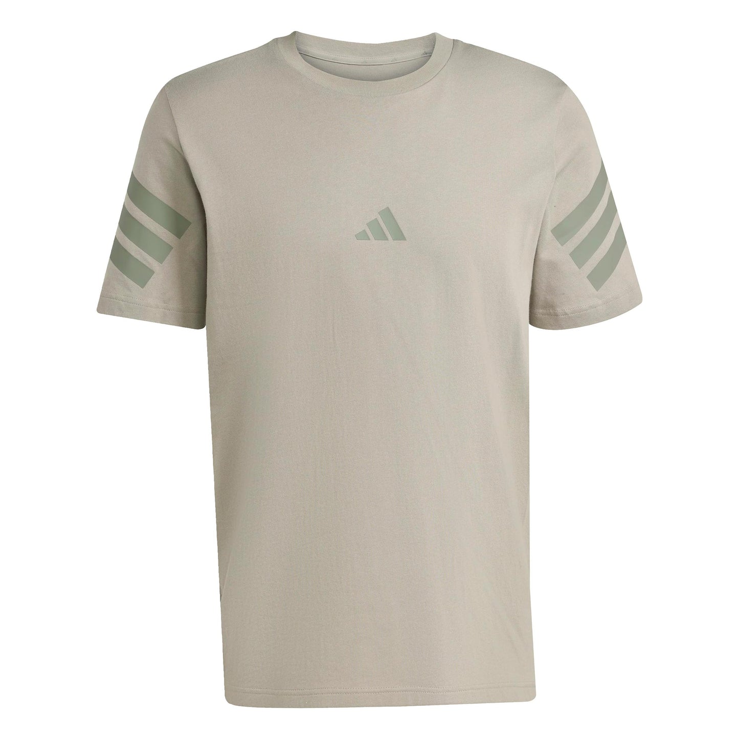 adidas 3Stripes Regular T-Shirt Herren-beige adidas 3Stripes Regular T-Shirt Herren-beige