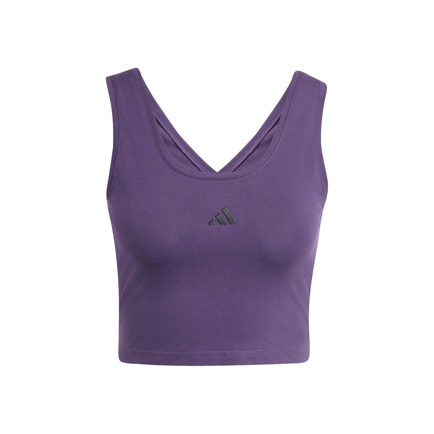 adidas Essentials Small Logo Tank-Top Damen-lila adidas Essentials Small Logo Tank-Top Damen-lila