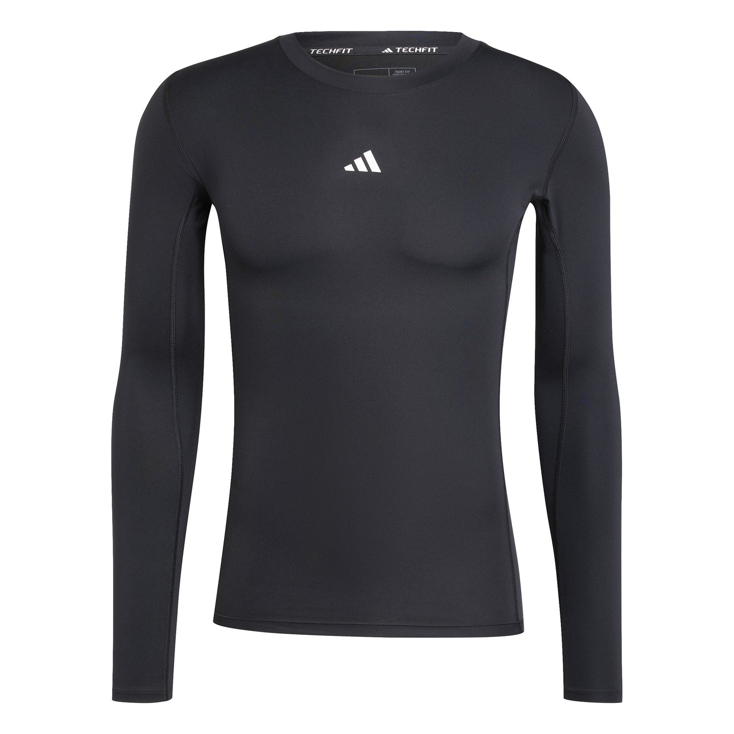 adidas TechFit Longsleeve Herren-Schwarz adidas TechFit Longsleeve Herren-Schwarz