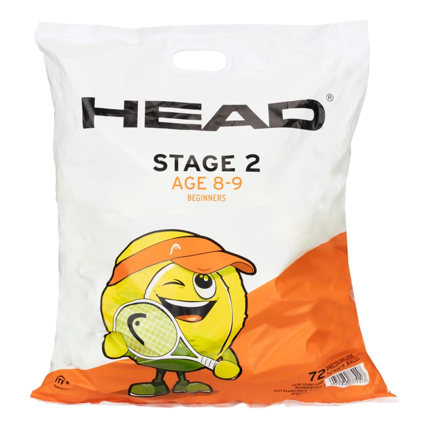 HEAD Stage 2 Orange 72er Beutel HEAD Stage 2 Orange 72er Beutel
