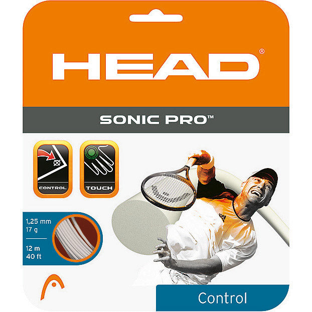 HEAD Sonic Pro Saitenset 12m-Weiß HEAD Sonic Pro Saitenset 12m-Weiß