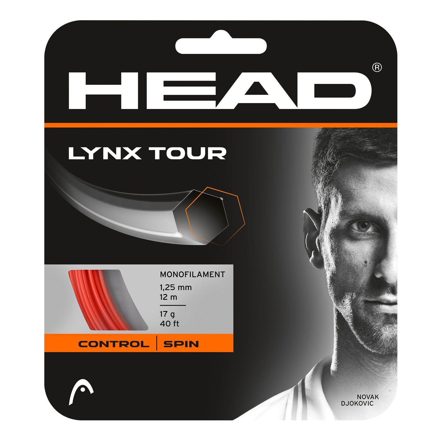 HEAD Lynx Tour Saitenset 12m-Orange HEAD Lynx Tour Saitenset 12m-Orange