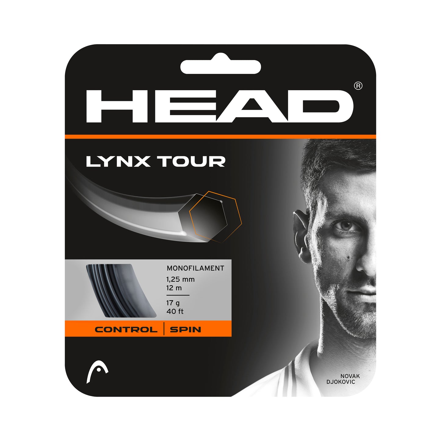 HEAD Lynx Tour Saitenset 12m-Schwarz HEAD Lynx Tour Saitenset 12m-Schwarz