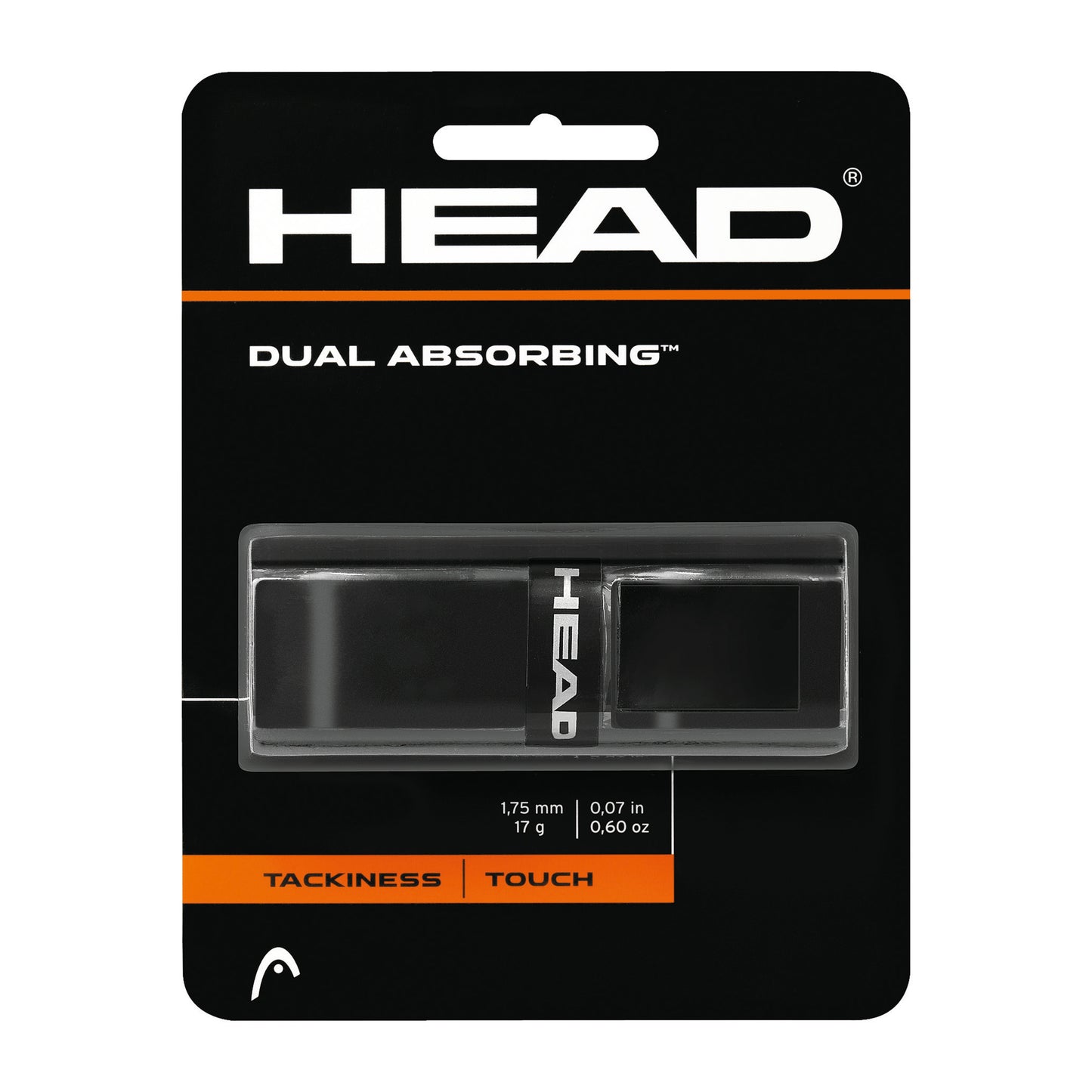 HEAD Dual Absorbing 1er Pack-Schwarz HEAD Dual Absorbing 1er Pack-Schwarz
