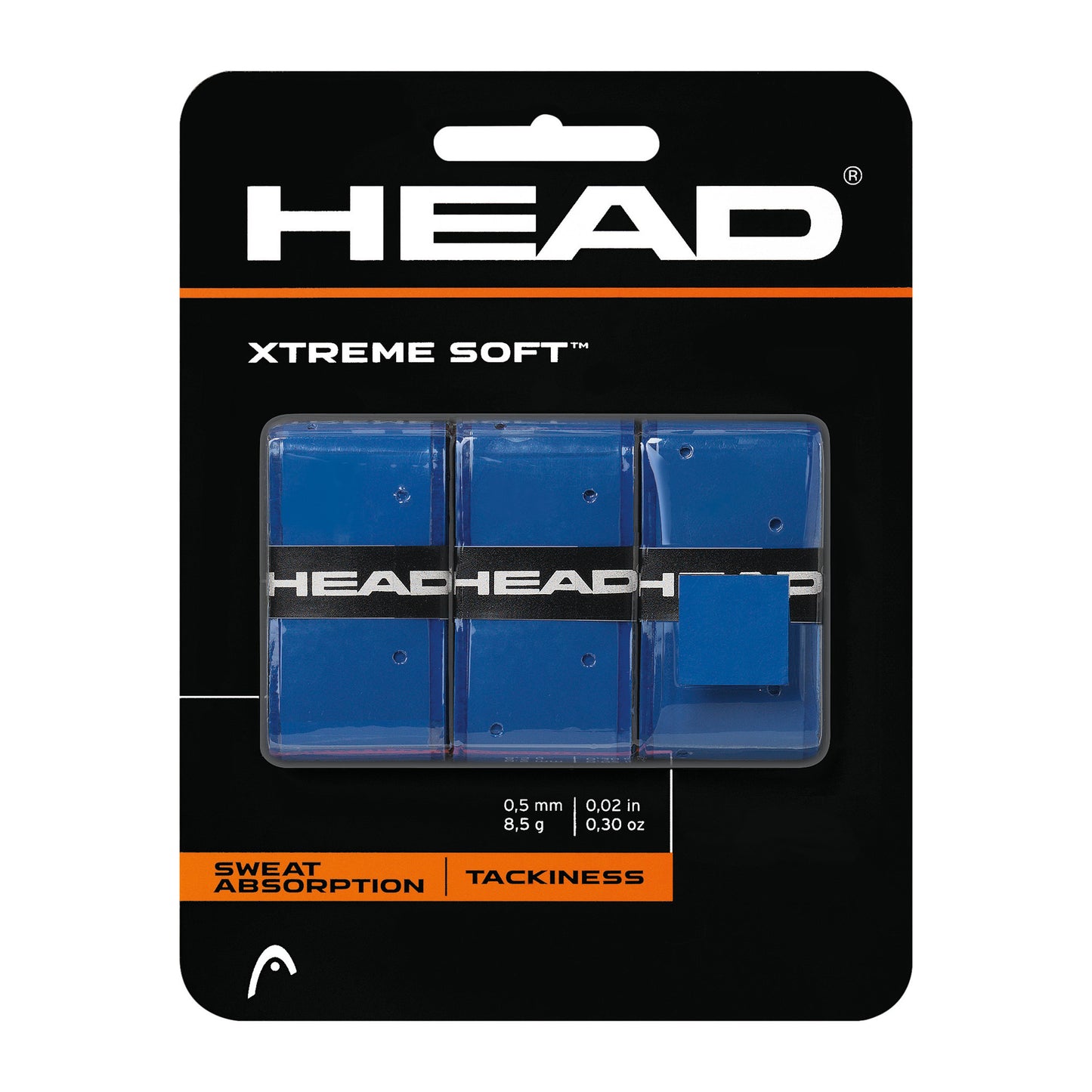 HEAD Xtreme Soft 3er Pack-Blau HEAD Xtreme Soft 3er Pack-Blau