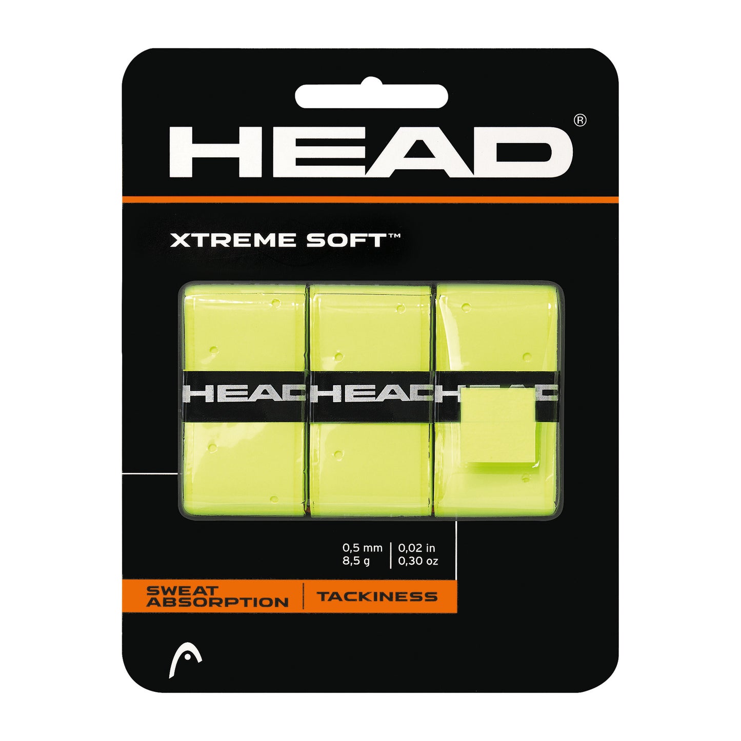 HEAD Xtreme Soft 3er Pack-Gelb HEAD Xtreme Soft 3er Pack-Gelb