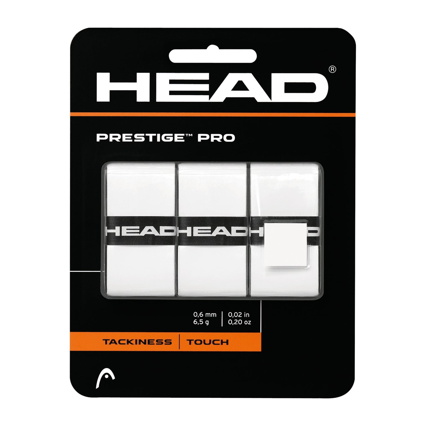 HEAD Prestige Pro 3er Pack-Weiß HEAD Prestige Pro 3er Pack-Weiß