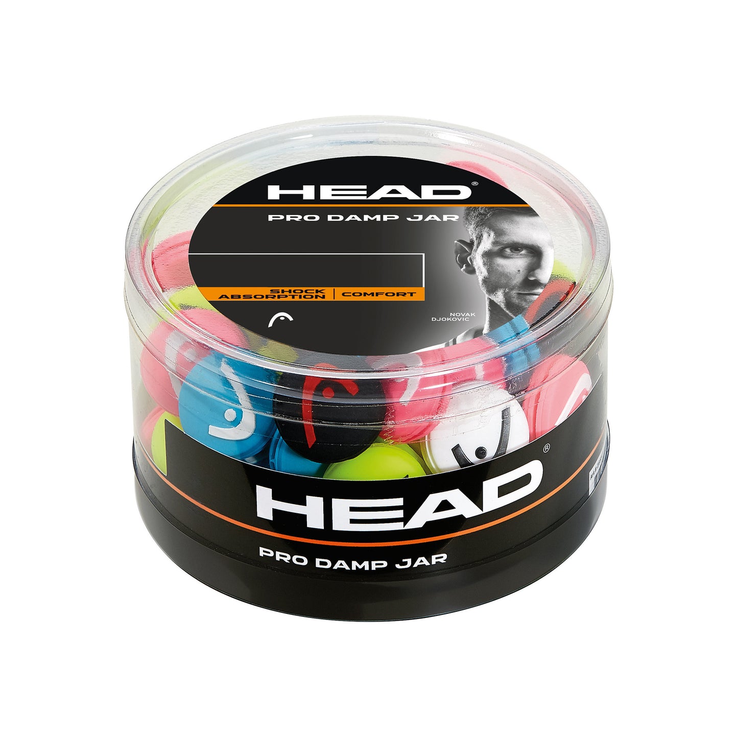 HEAD Pro Damp Mixed Dämpfer 70er Box-Mehrfarbig HEAD Pro Damp Mixed Dämpfer 70er Box-Mehrfarbig